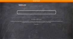 Desktop Screenshot of ladylez.com